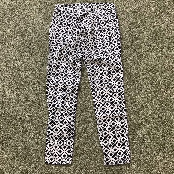 NWOT J.Crew Factory White Patterned Jeans - Picture 4 of 5